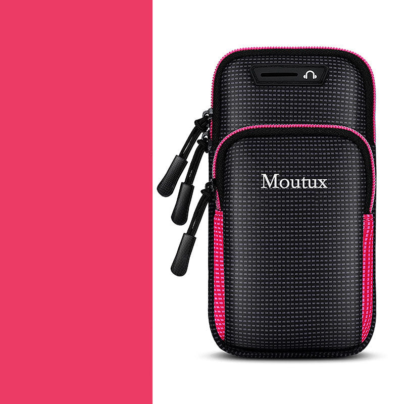 Running phone arm bag men's and women's fitness equipment outdoor handbag wrist bag apple x arm bag sports phone arm cover