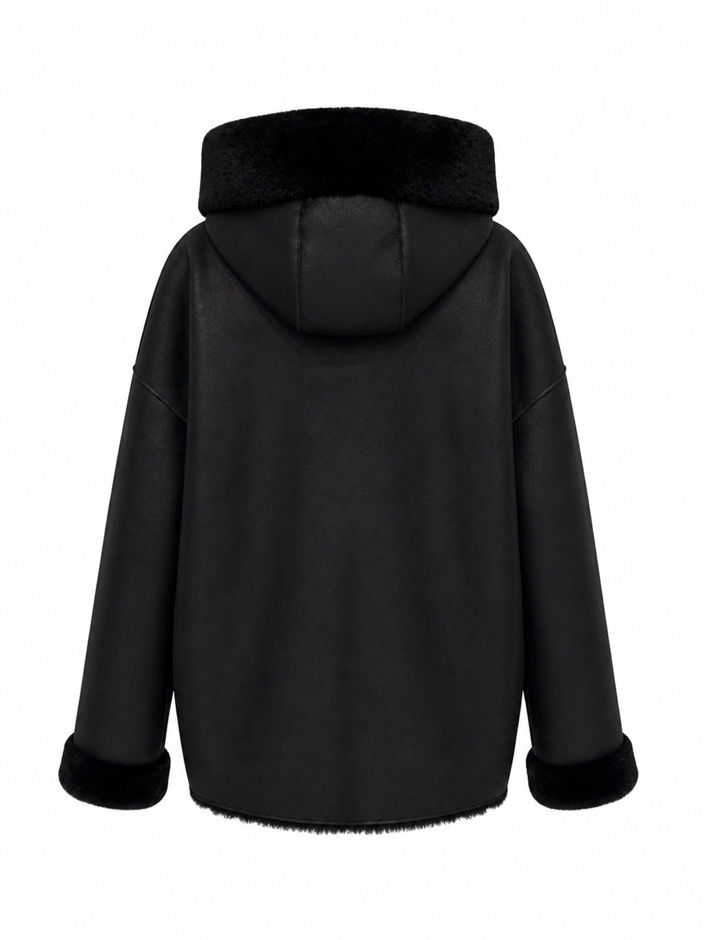⇆ Reversible Faux Shearling Jacket