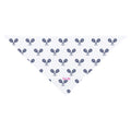 Dog Tennis Navy Bandana