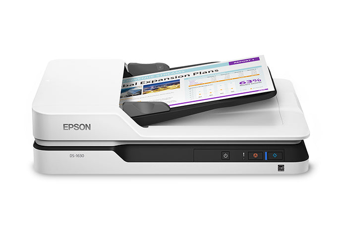 Epson DS-1630 Flatbed Scanner 1200 DPI 25 PPM B11B239201