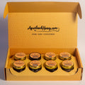 Honey Sampler Gift Box – 8 Jars, 6 Flavors | The Perfect Gift