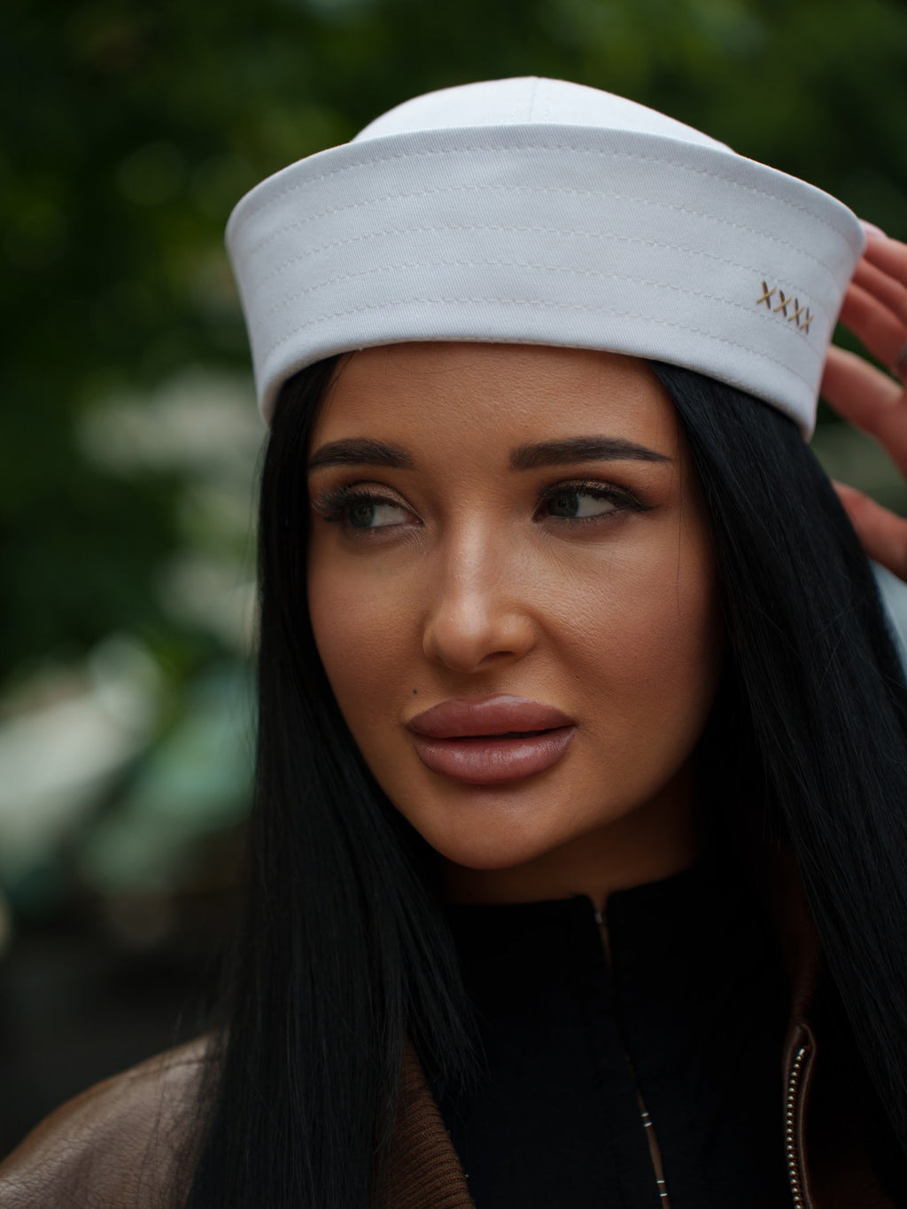 Forbici Sailor Cotton Hat in White