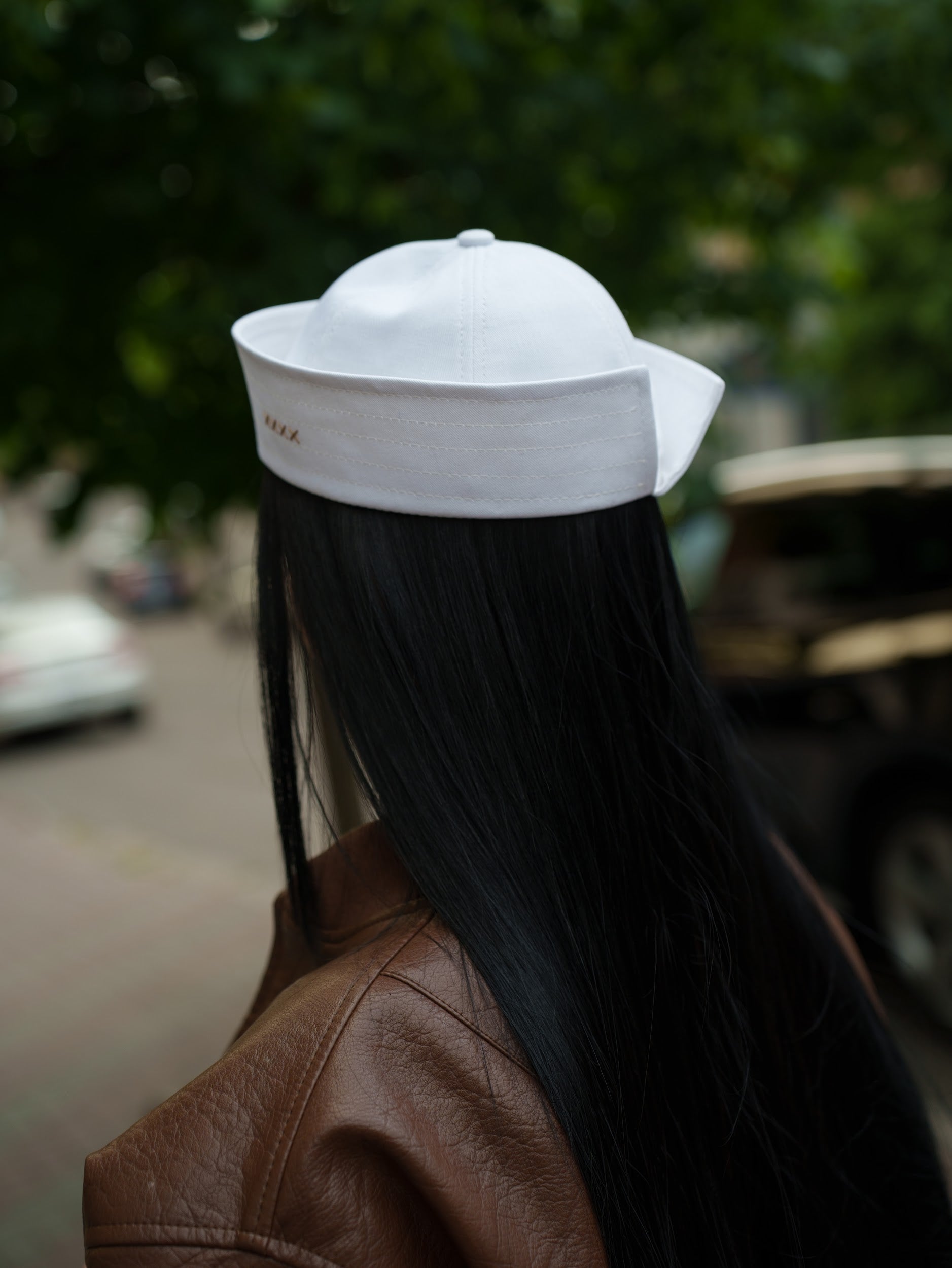 Forbici Sailor Cotton Hat in White
