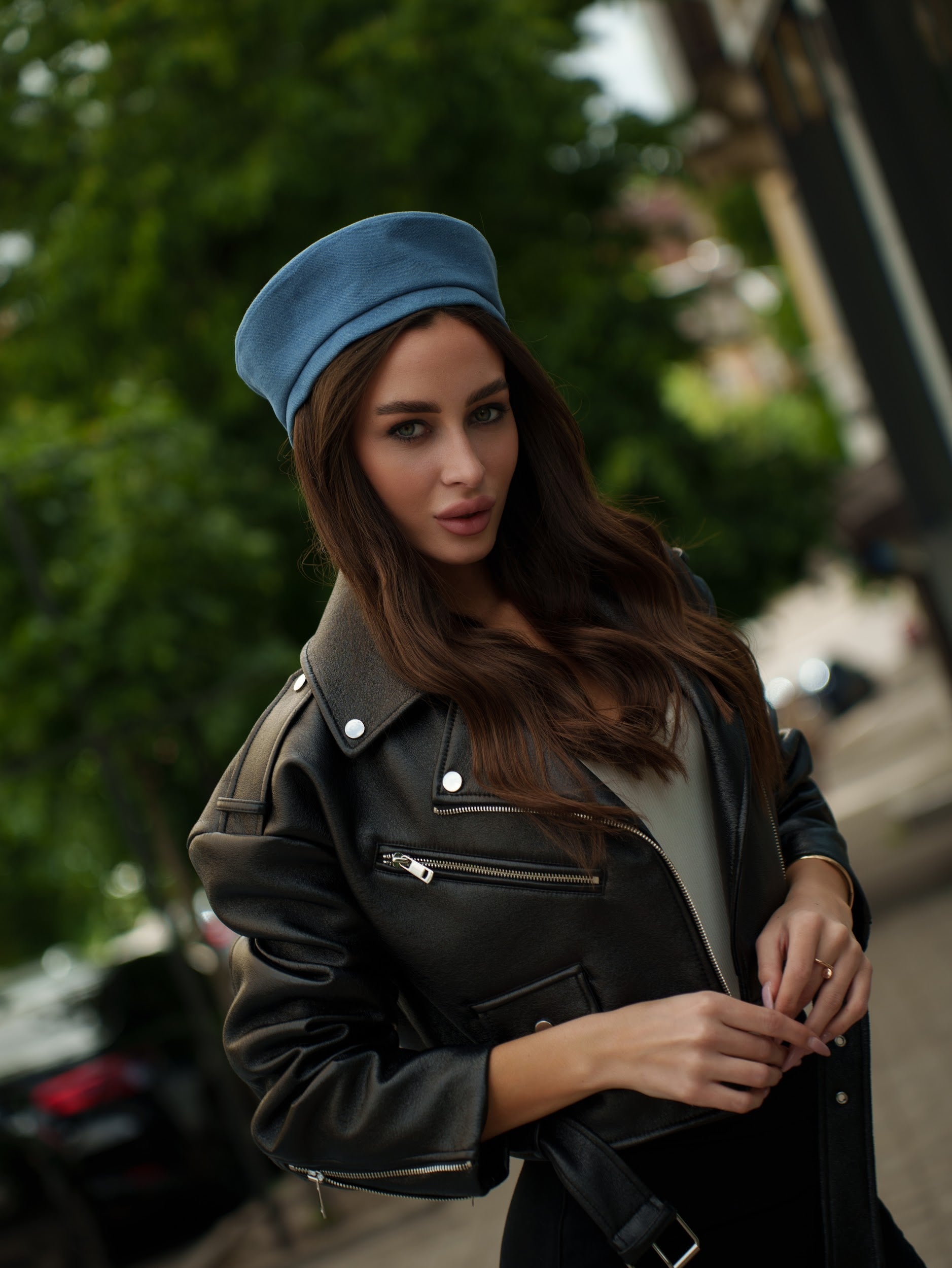 Paris Hat in Blue
