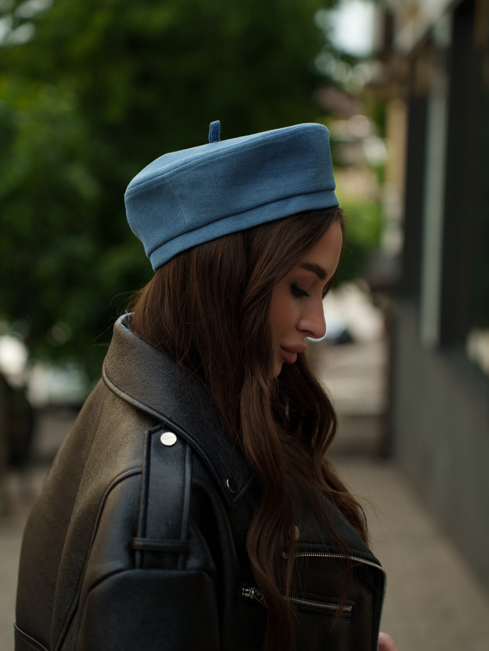 Paris Hat in Blue
