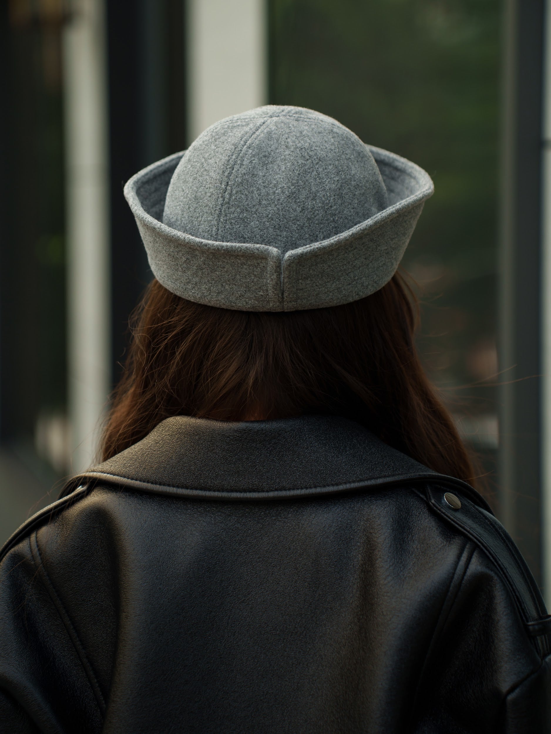 Sailor Collare Hat in Light Grey