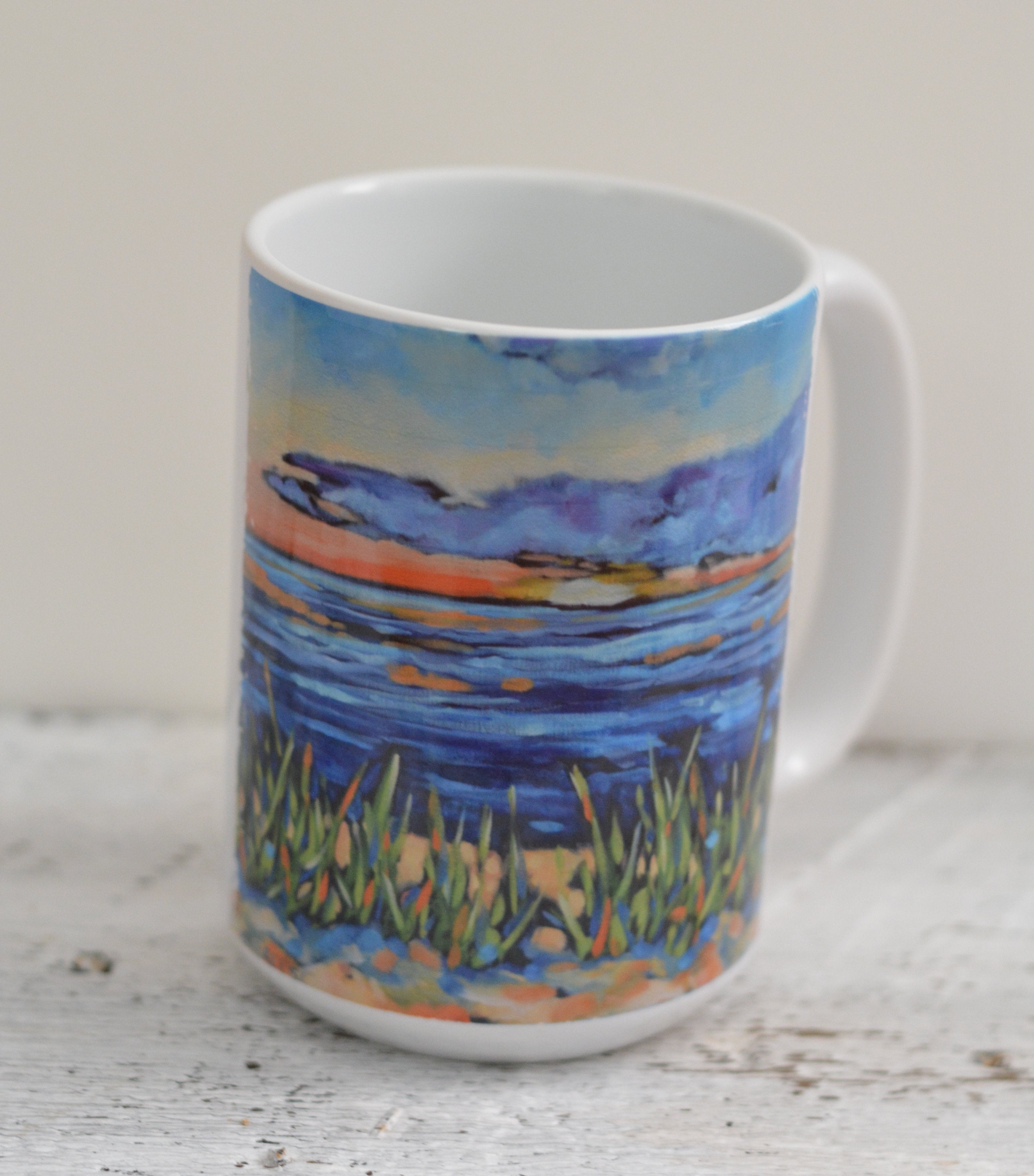 Drinkware- Sunset at the Beach.