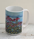 Drinkware- Purple Coneflowers at the Lake.
