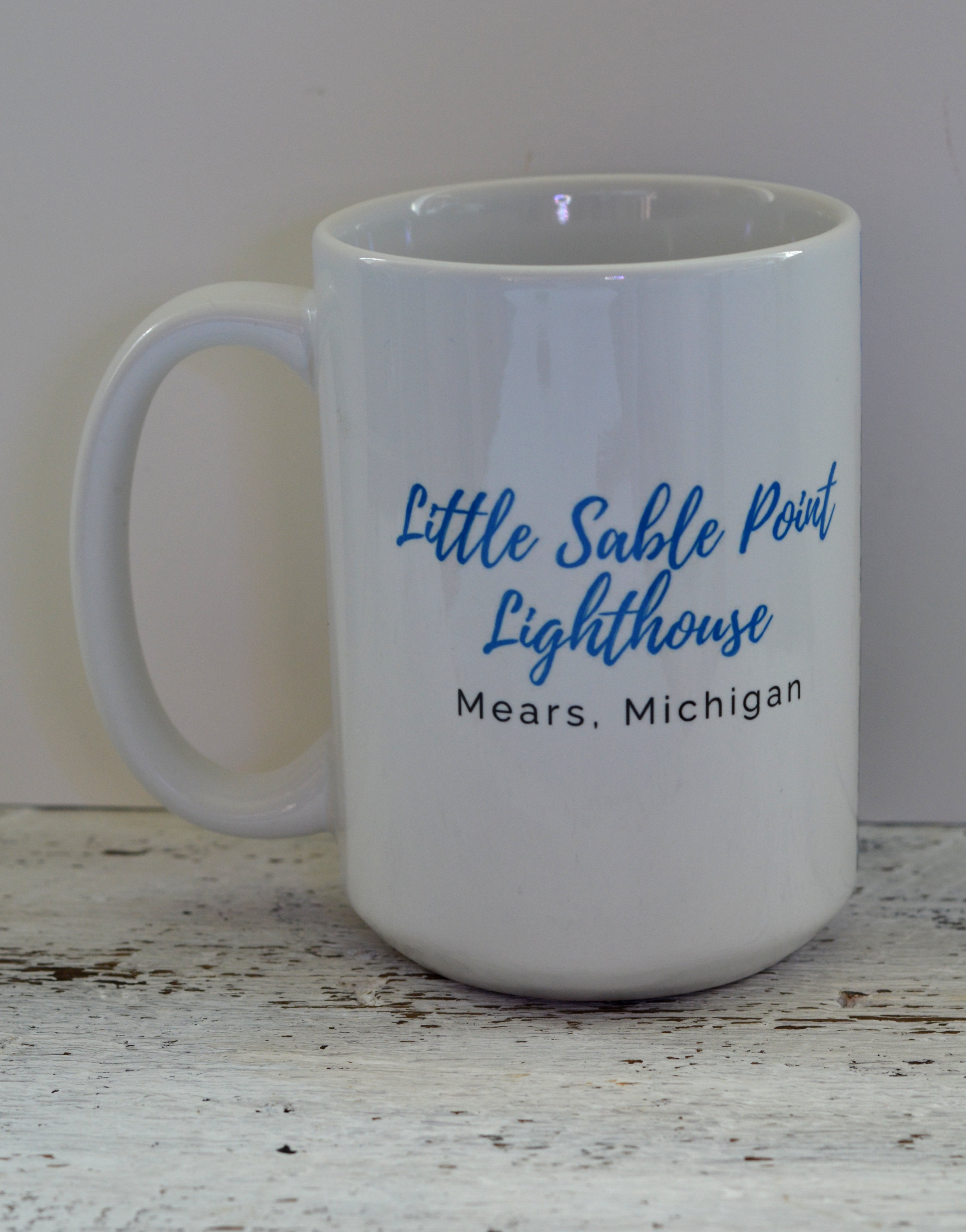 Drinkware - Little Sable Point Lighthouse Mears Michigan.