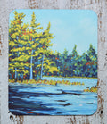 Mousepad: A Time to Reflect. Lake. Water.