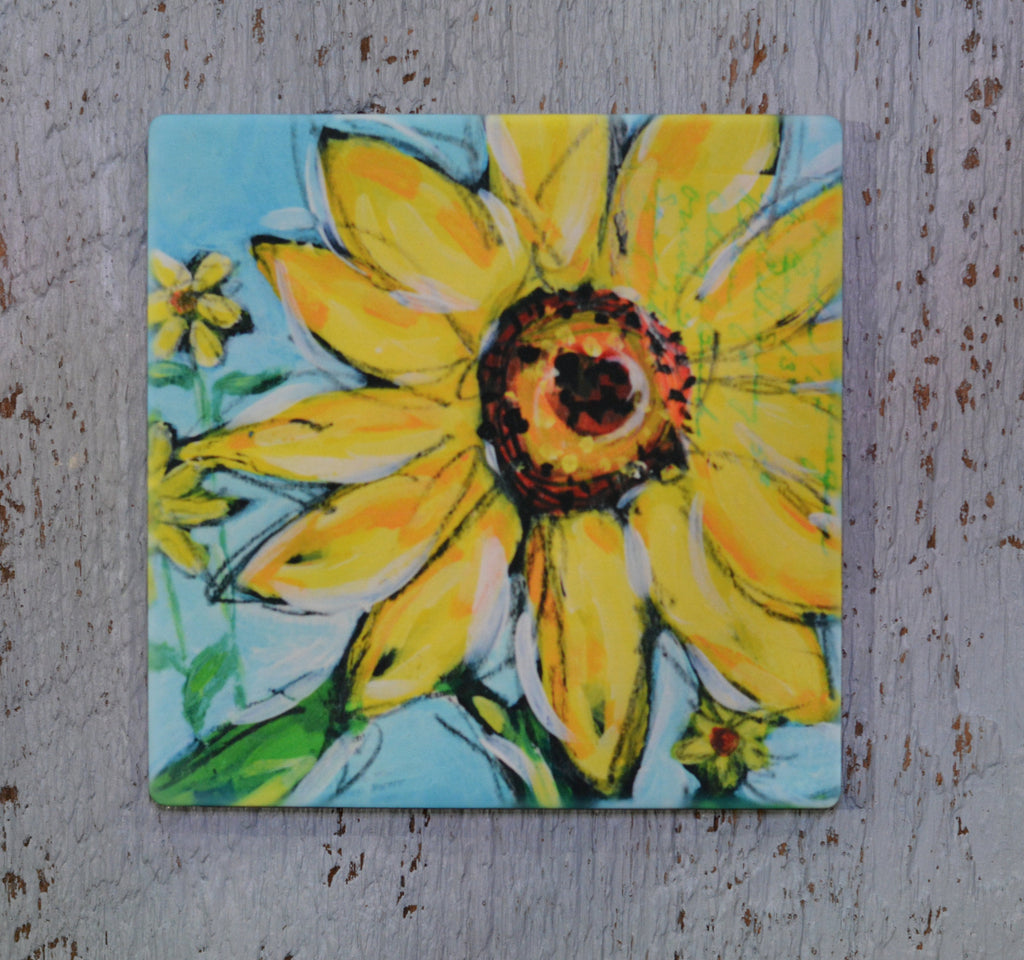 Coaster/ Trivet/ Magnet: Sunflower II