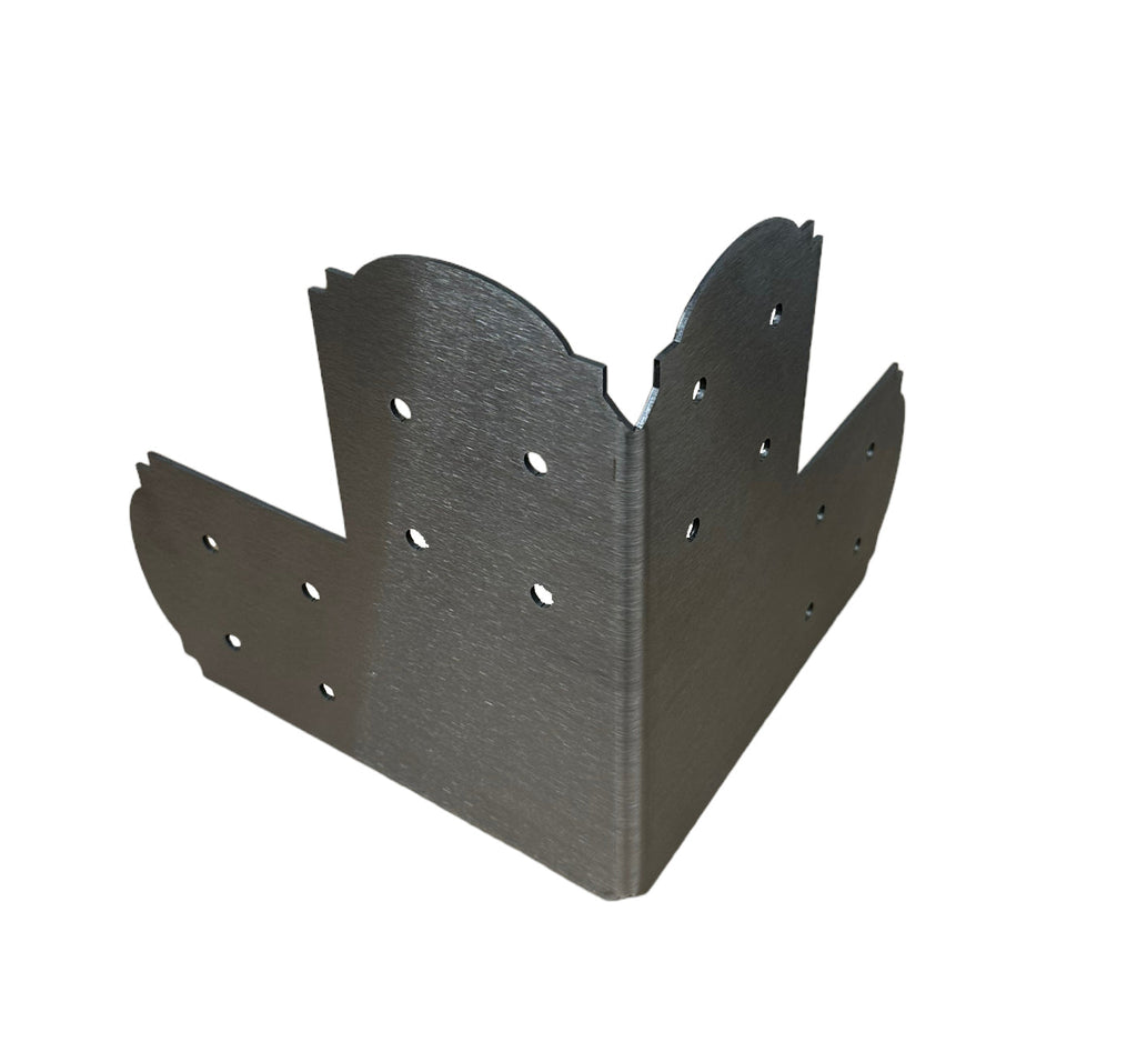 Decorative Design Corner Bracket for 8" Post, 8x8 Corner Support Bracket, 8x8 Pergola Bracket, 8 inch Post Bracket, 8x8 Corner Bracket