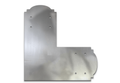 Decorative Design L Bracket for 6x6 Post, 6x6 L Support Bracket, 6x6 Steel Bracket, 6 inch Post Bracket, 6x6 L Bracket, Truss Plate
