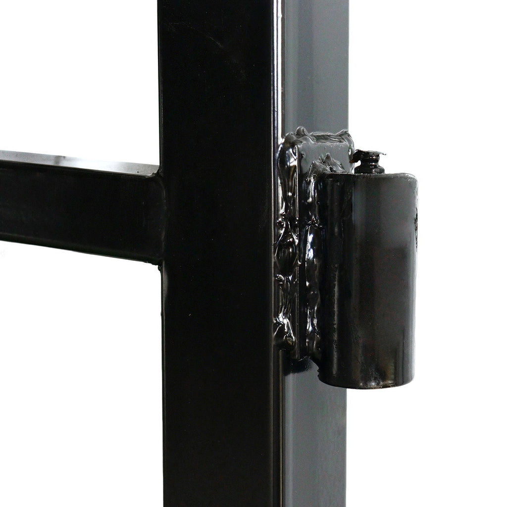 16x8 ft Dual Swing Driveway Gate with Star Pattern