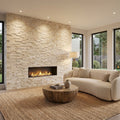 Diana Royal Marble 3D Stacked Stone Ledger Wall Tile 6x24 - Honed