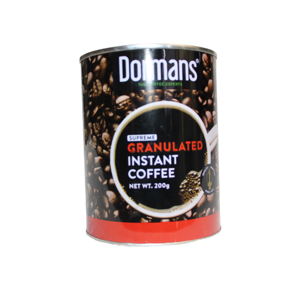 DORMANS SUPREME GRANULATED INSTANT COFFEE 200g