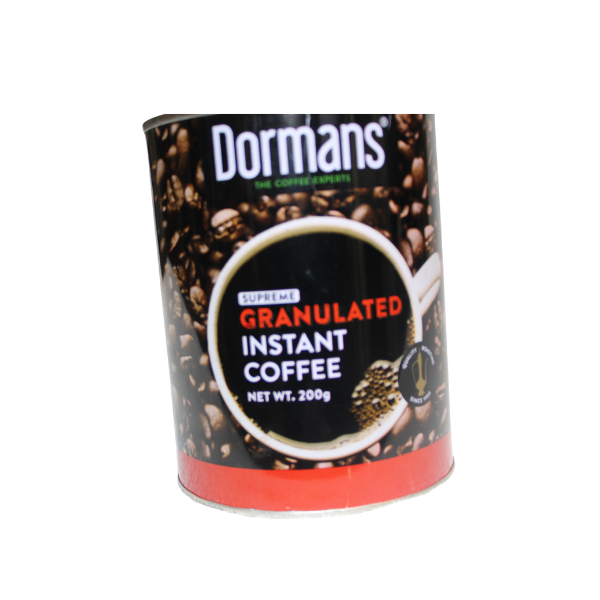 DORMANS SUPREME GRANULATED INSTANT COFFEE 200g