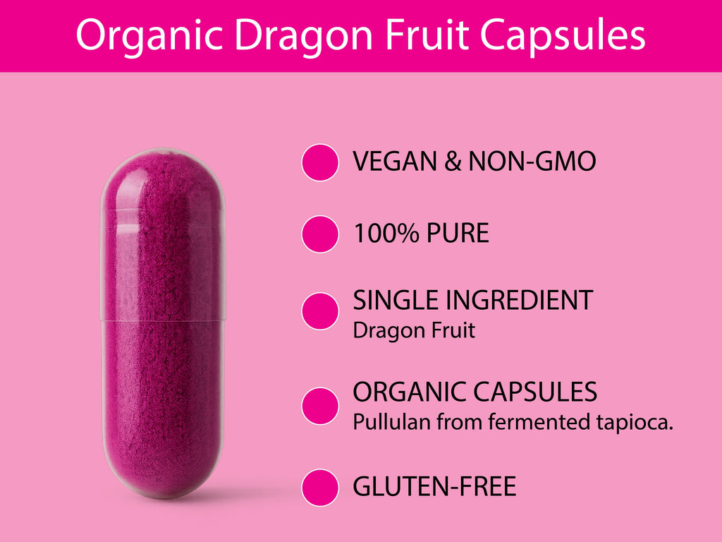 Organic Dragon Fruit Capsules