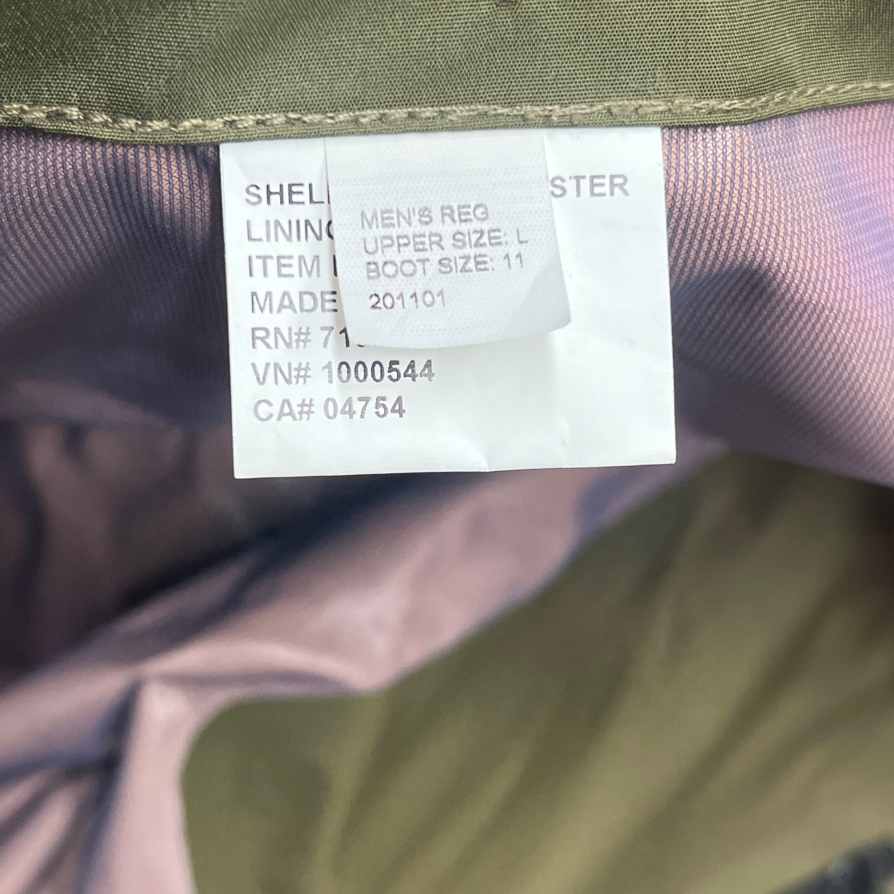 L.L. BEAN Angler Super Seam TEK Boot-Foot Waders Mens Sz L Boot Sz 11 503587
