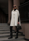 Paris Cashmere Bland Cape in Ivory