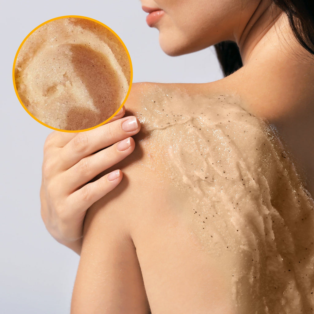 Nourishing Body Scrub, Cleansing Exfoliating And Hydrating Whitening Scrub