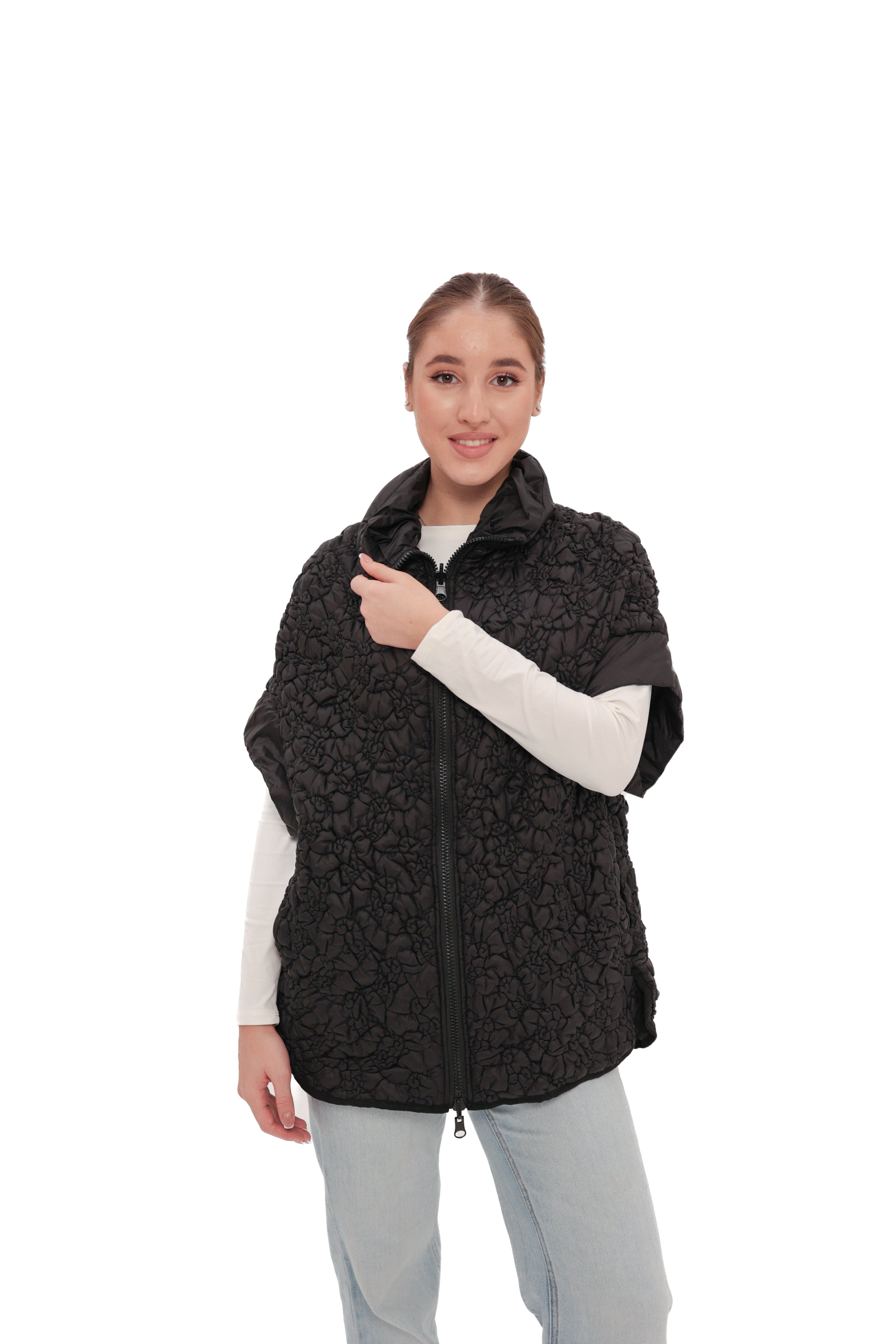 ⇆ Reversible 2 in 1 Loft Vest in Black