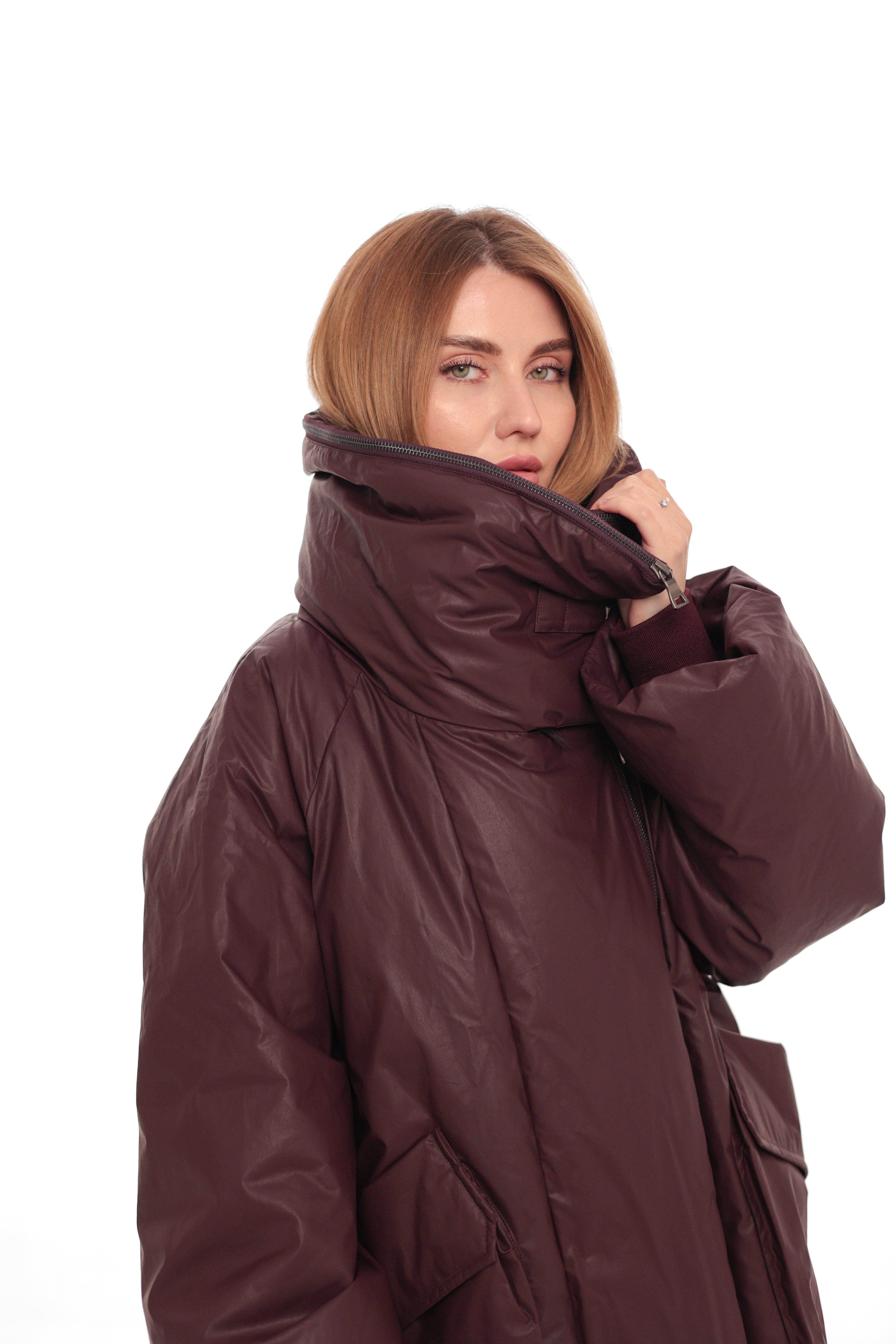 Eloise Genuine Fox Fur Down Coat