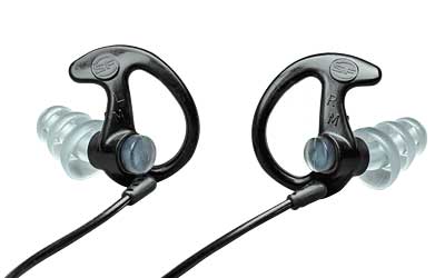 Surefire Sonic Defenders Max Ear Plug |  Medium |  Removable Cord |  Black Finish