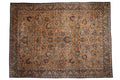 RESERVED 10.5x14 Vintage Meshed Carpet