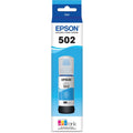 New, Pre-Owned - Epson 502 Cyan Ink Bottle, T502220-S