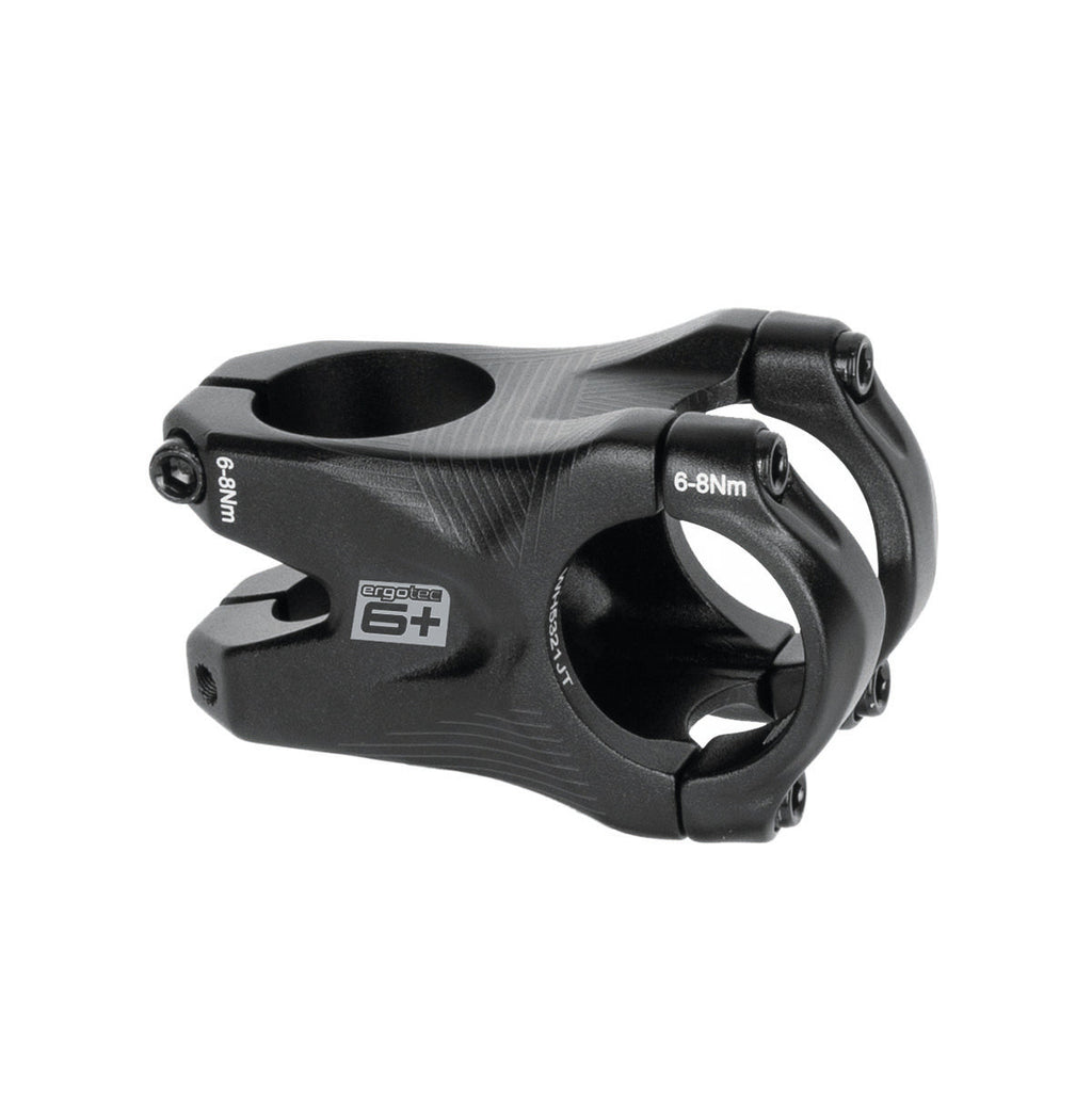 Ergotec Stem Bass 6+ (Ahead 28.6/31.8, 45mm ext, 0° | Black Sandblasted)