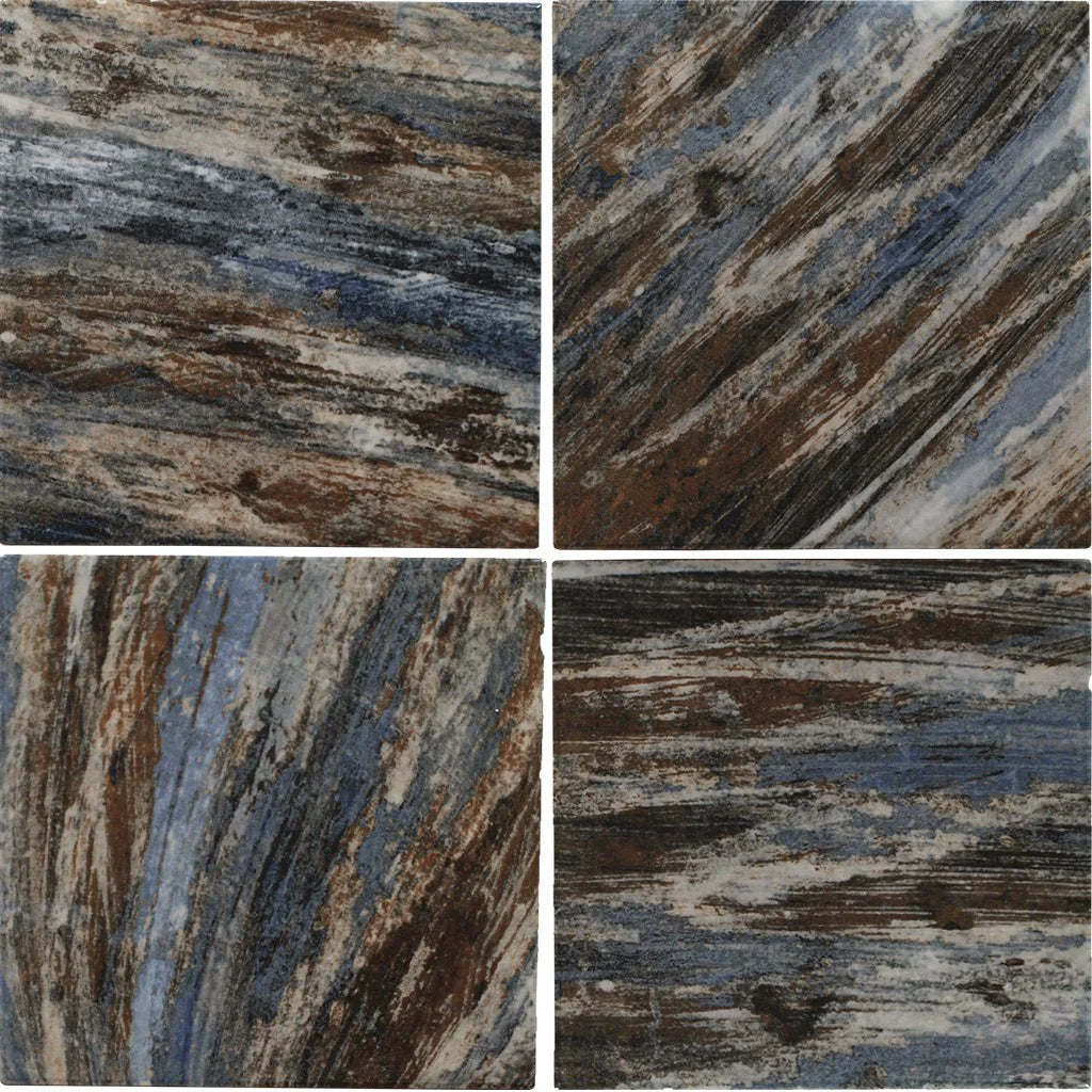Aquatica Green Porcelain Pool Tile 6x6 - Paint II Collection