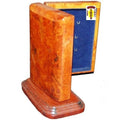 Burl Wood Earring Case