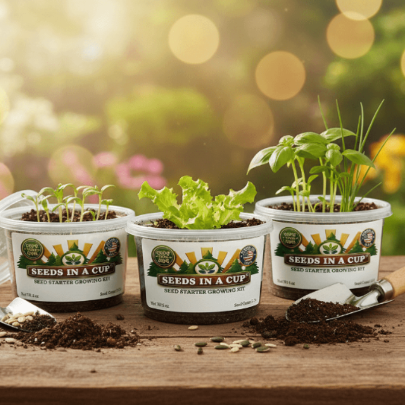 Pecan Tree Grow Kit | Grow Pecan Tree from Seed | Seeds In A Cup®