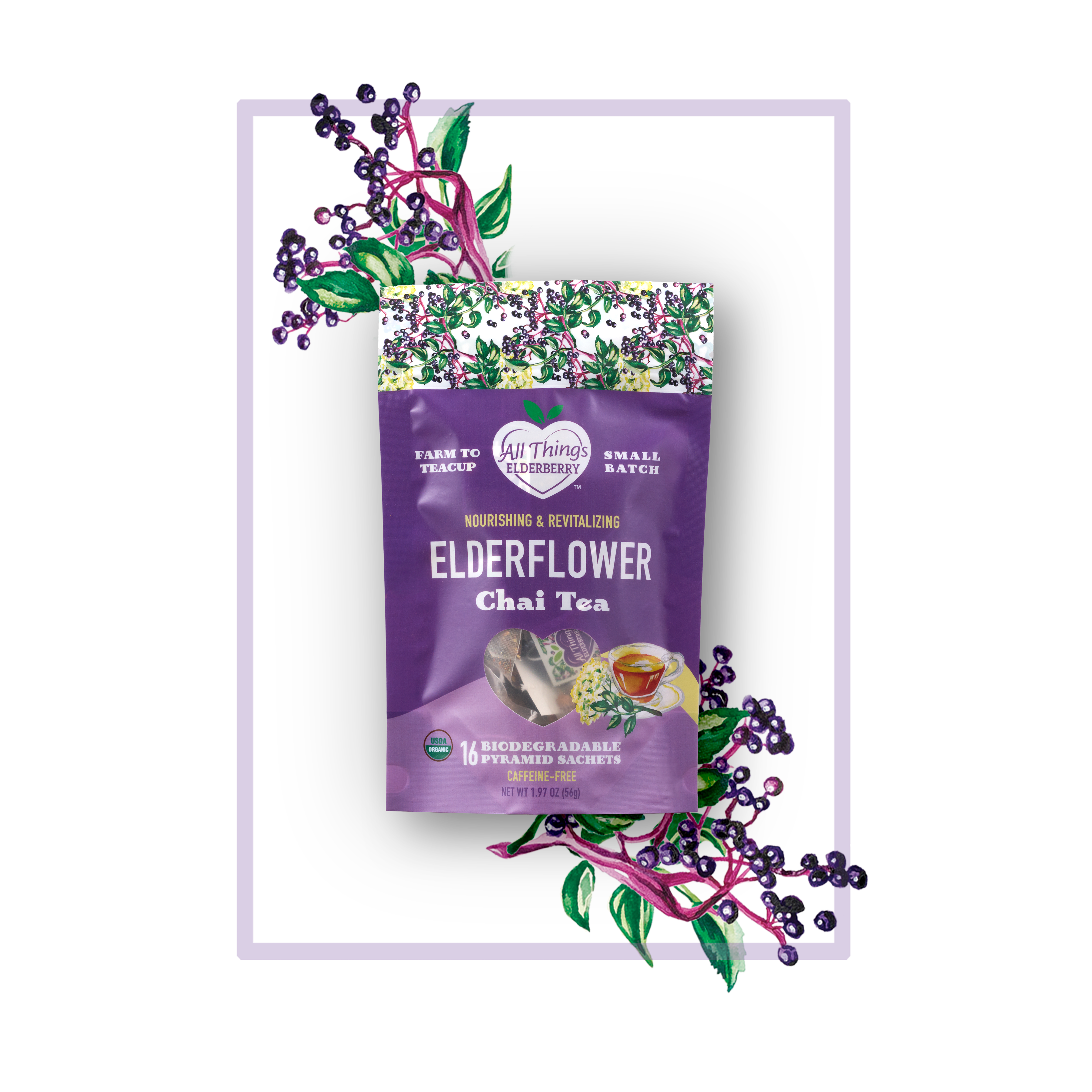 Elderflower Chai Herbal Tea