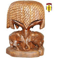 Elephants Under a Tree 11"