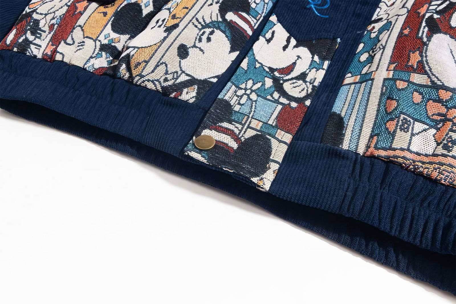Embroidered Bomber Jacket – Retro Baseball Style