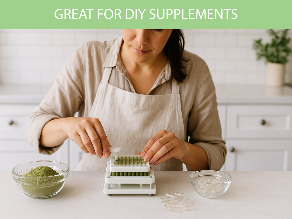 Certified Organic Empty Vegan Capsules: Size 00, 500 Count