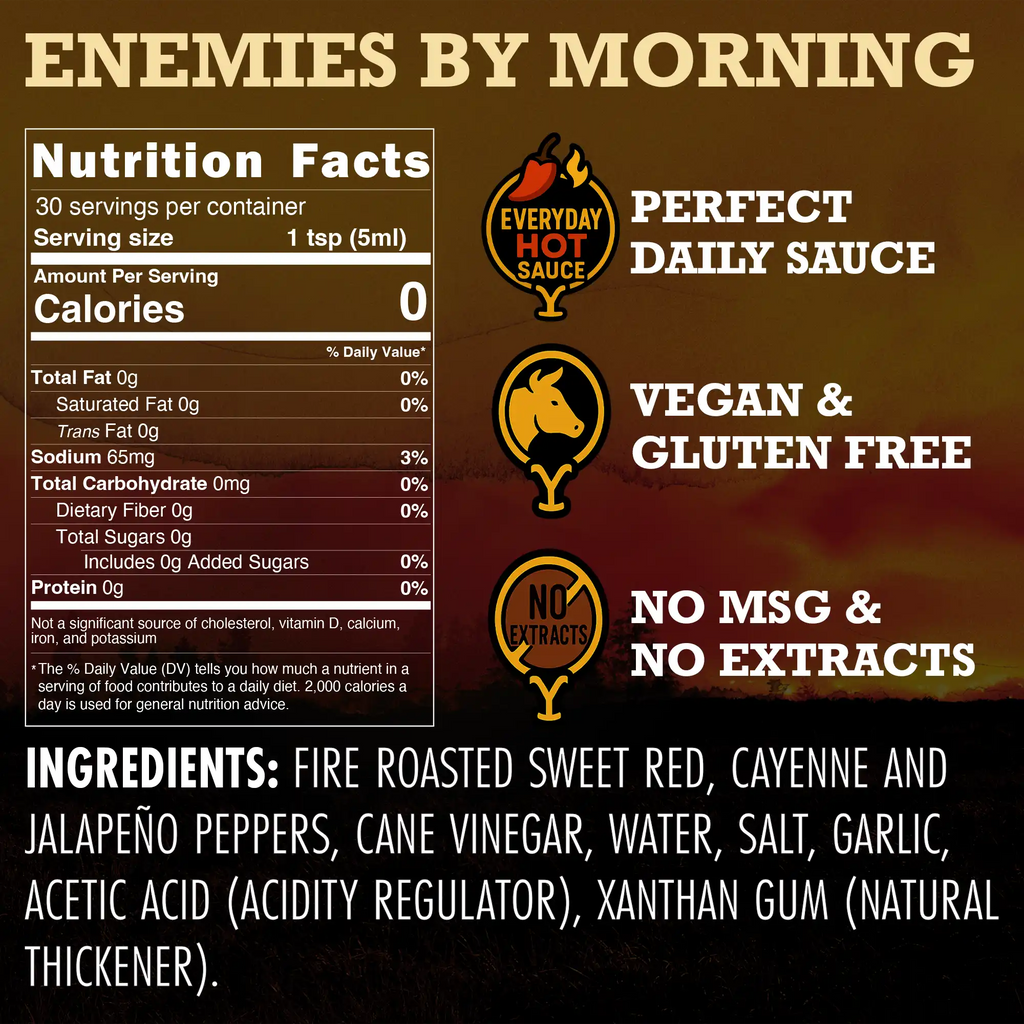 Enemies by Morning (Roasted Jalapeño)