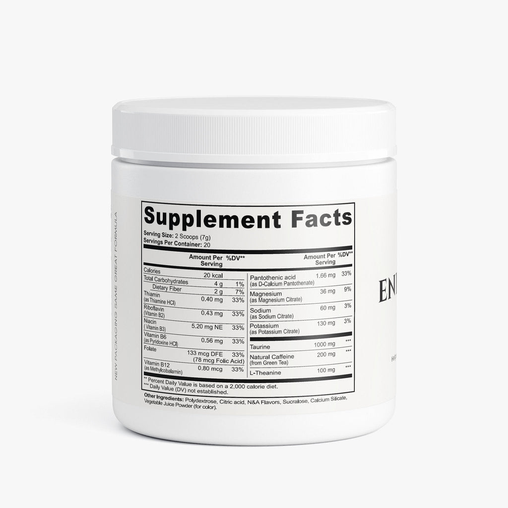 Energy + Focus + Hydration Drink Mix - Guava