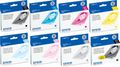 New, Pre-Owned - Epson T034 Black and Color Ink Cartridges-8 Pack