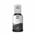 US Remanufactured for Epson 542 (T542120-S) 130 ml Black Ultra High Yield Ink Bottle Made in the USA, T542120-S