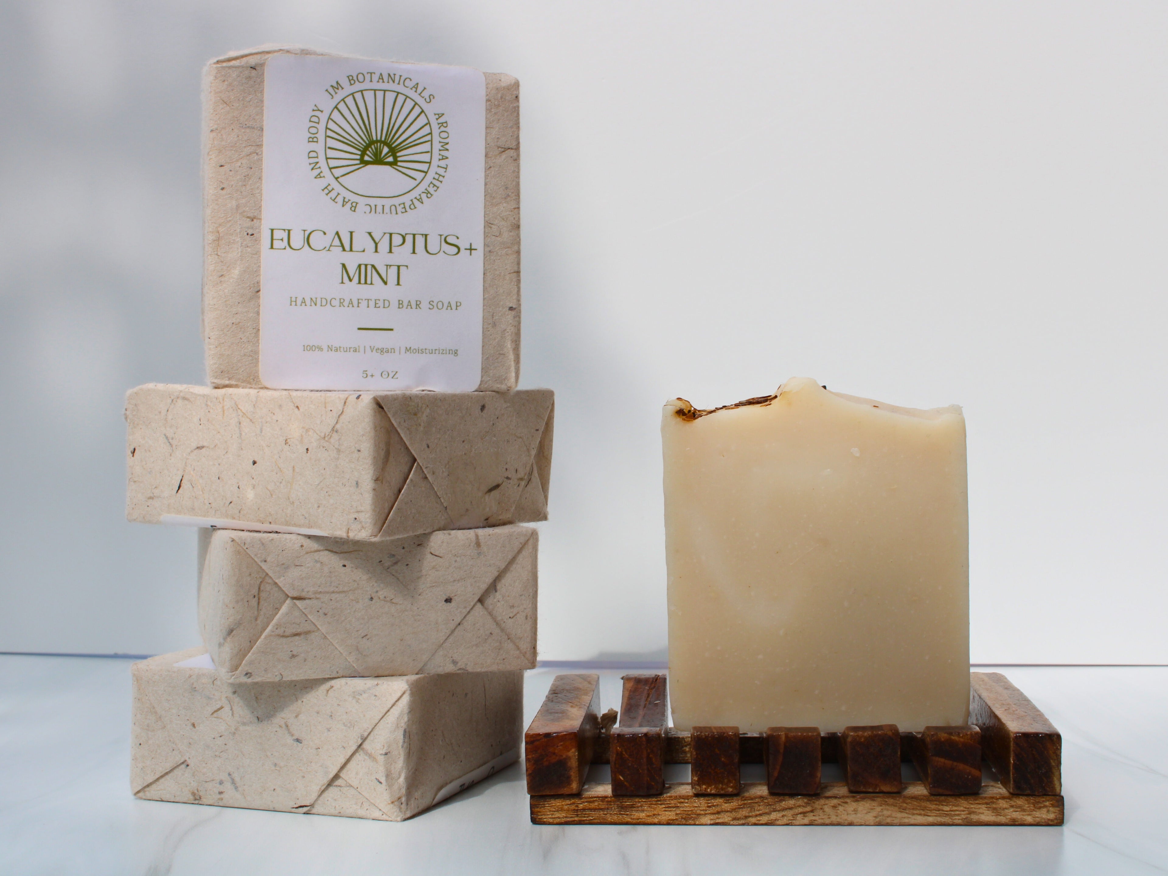 Eucalyptus + Mint  Handcrafted Soap