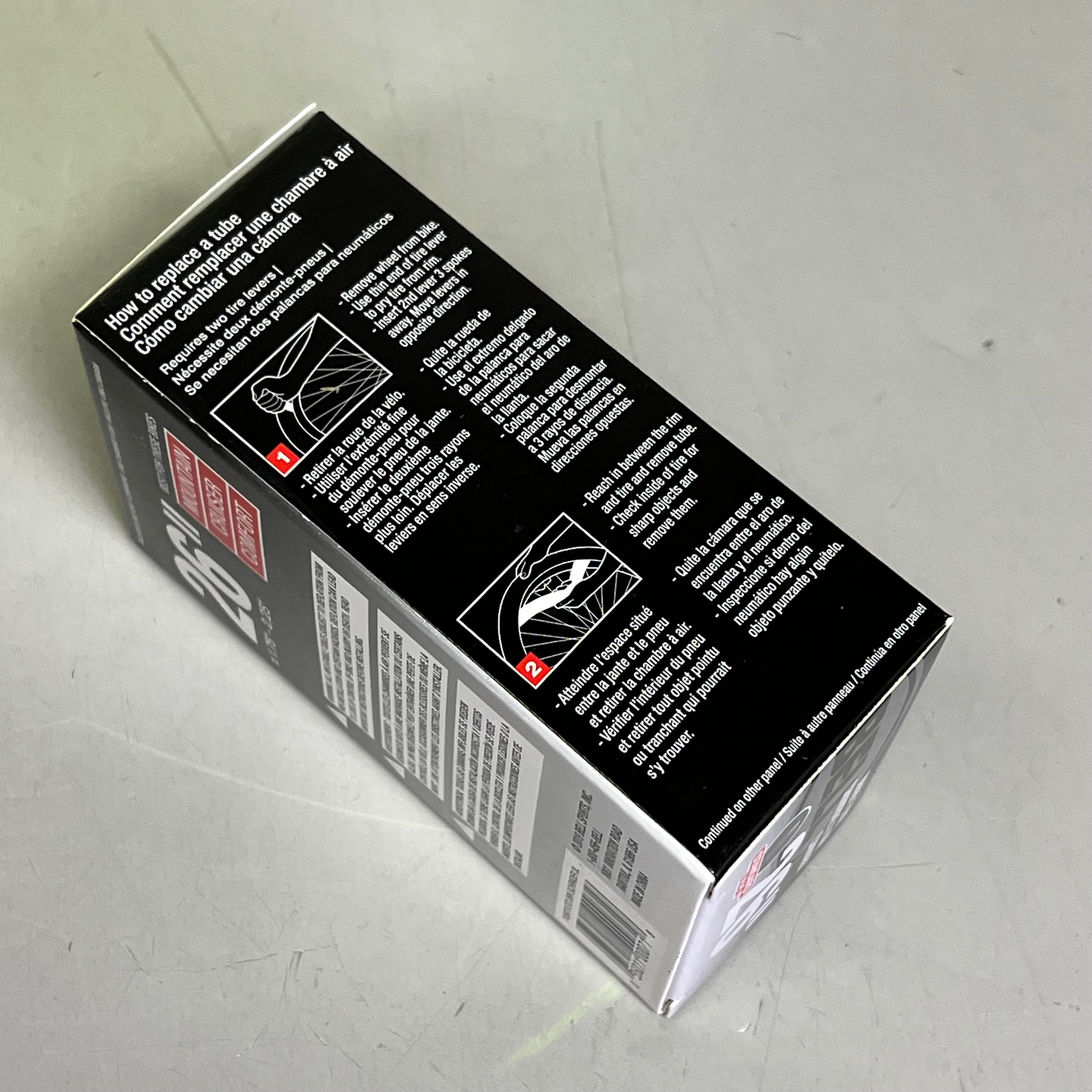 BELL (6 PACK) Bicycle Inner Tube Standard Valve 26" 1.75"-2.25" Black 7109079