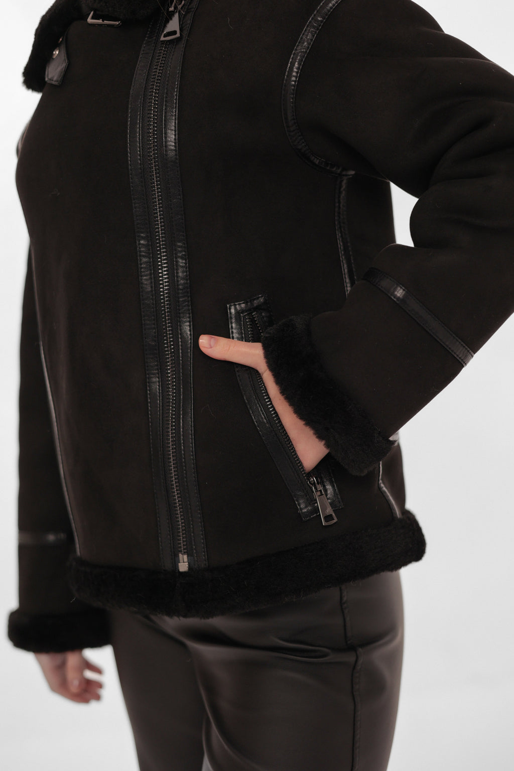 Faux Shearling Jacket