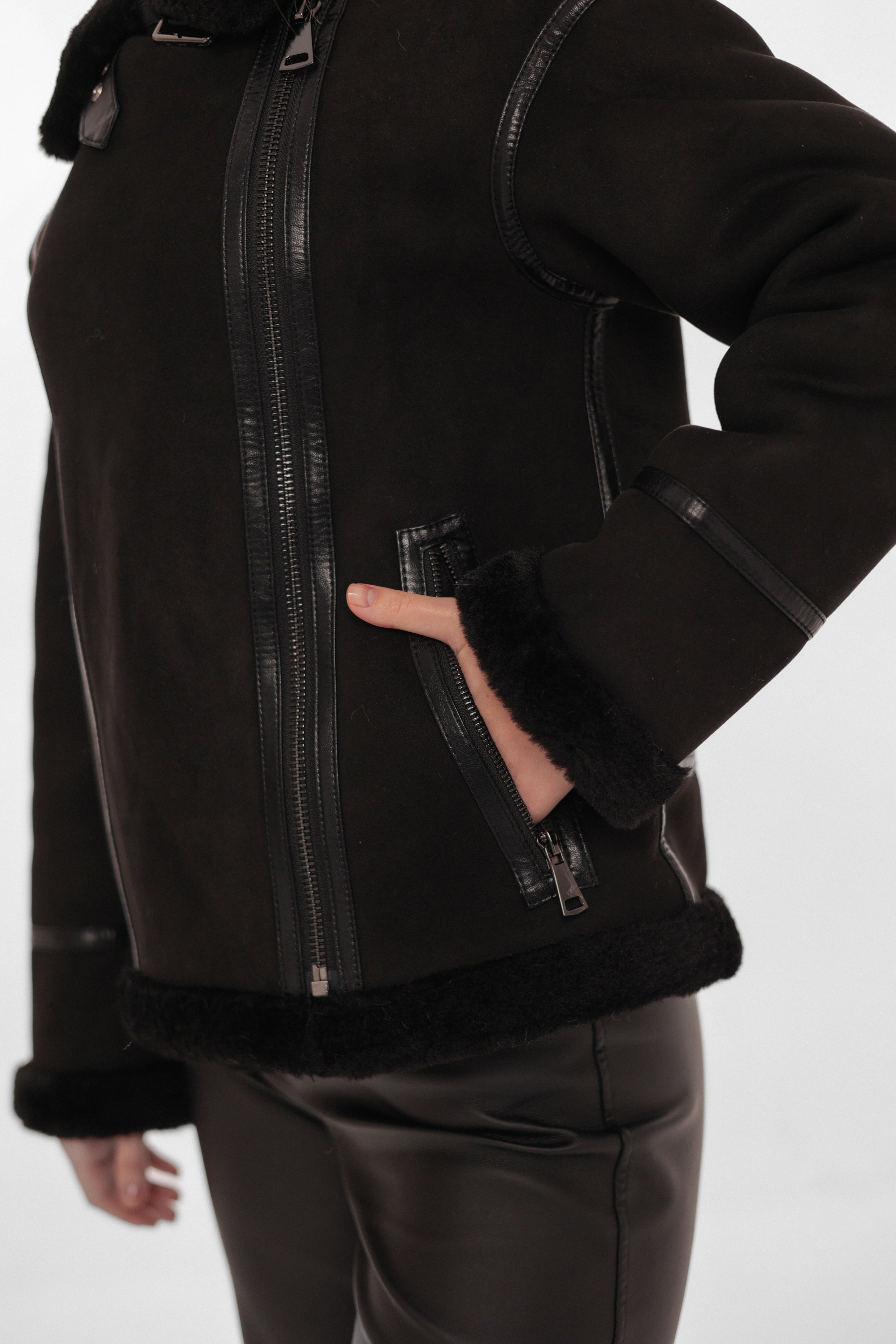 Faux Shearling Jacket