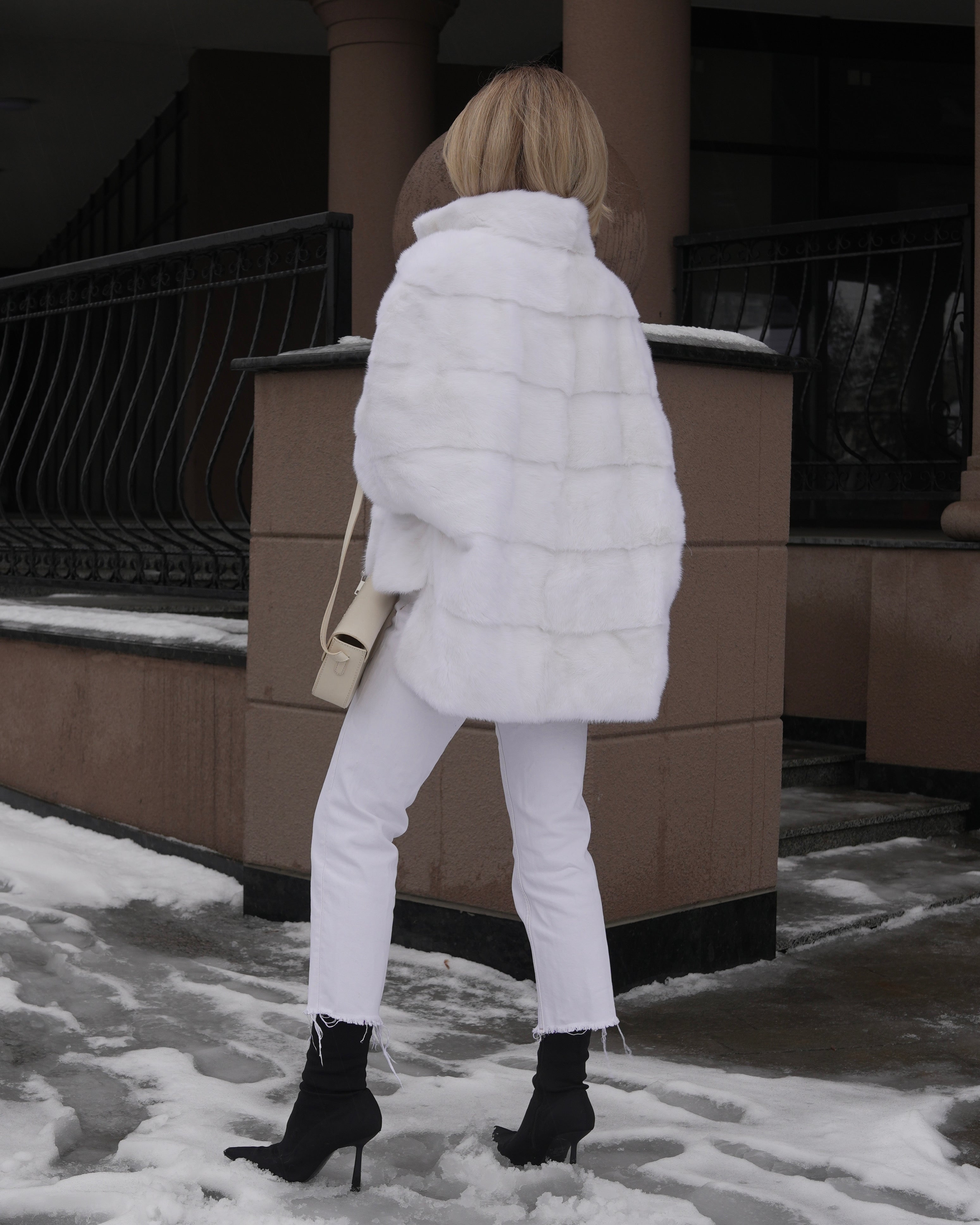Genuine Scandinavian Mink Fur Poncho