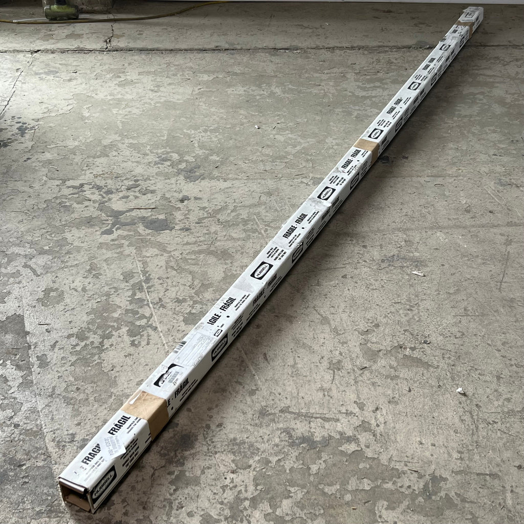 HUBELL Aluminum Service Pole 10 ft. 2" L x 2.13" W, Ivory HBLPPOAI