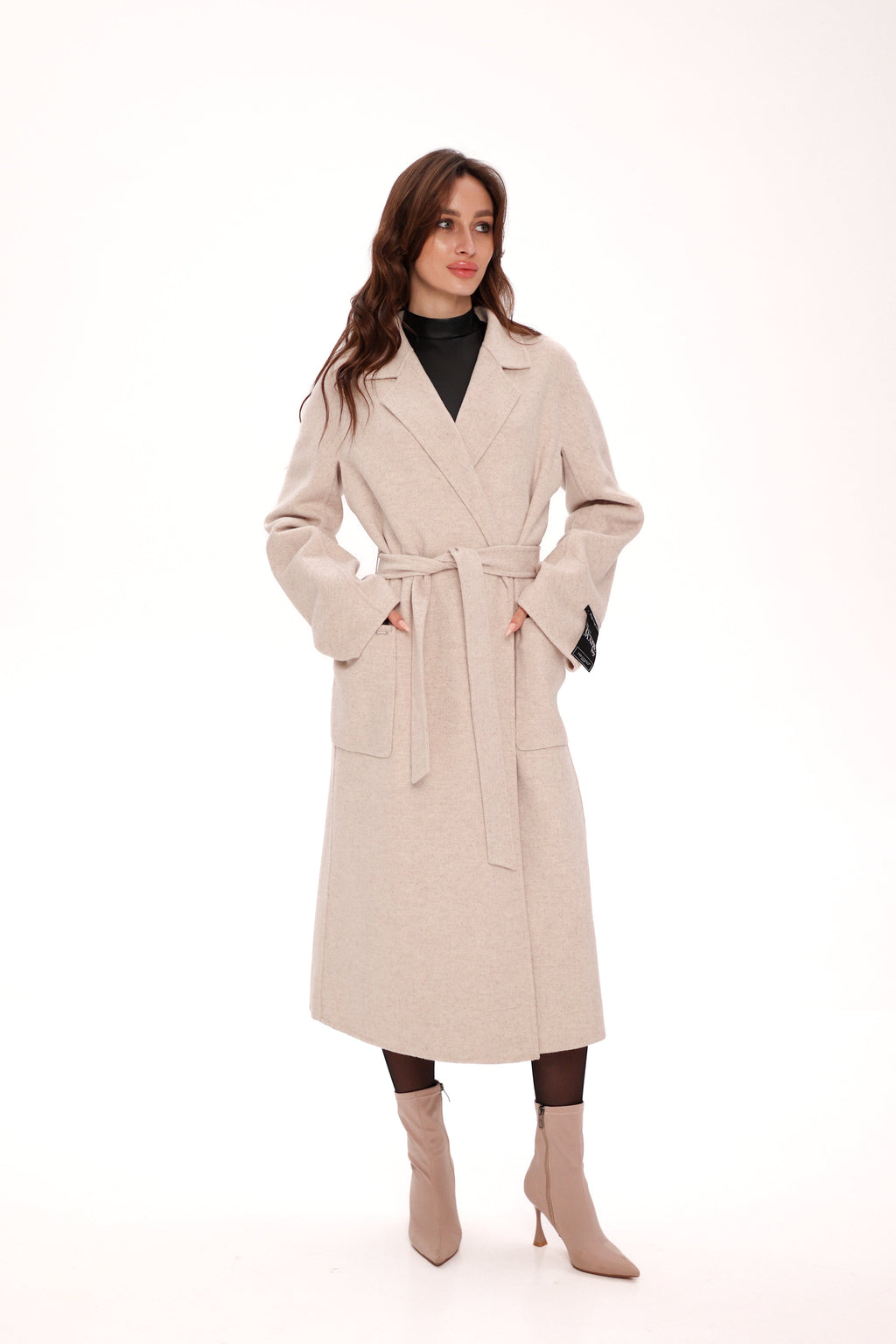 Mia Premium 85% Wool Cashmere Coat