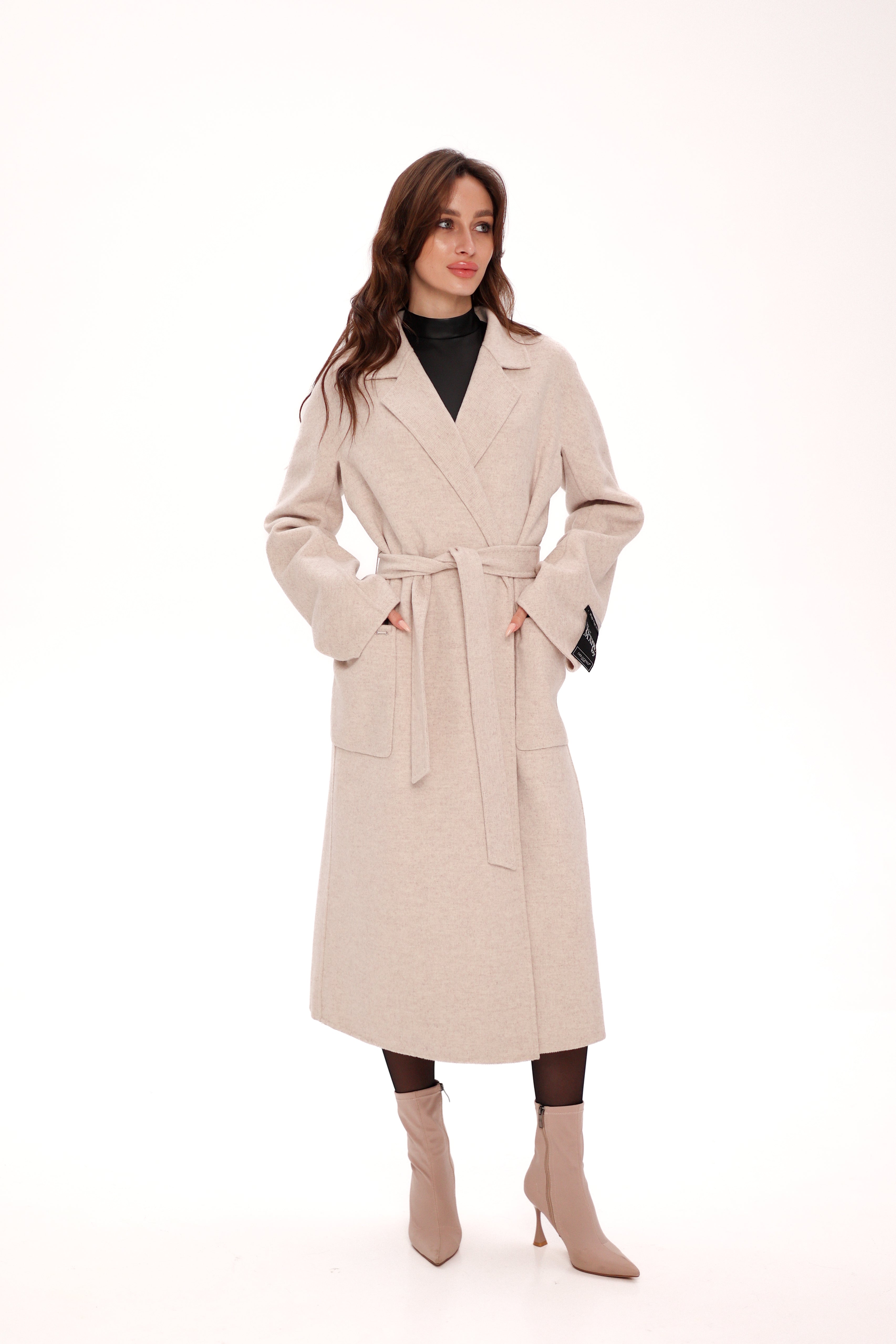 Mia Premium 85% Wool Cashmere Coat